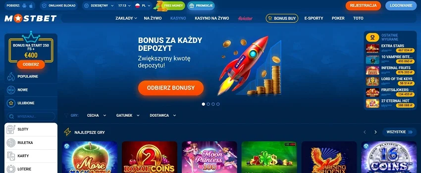 mostbet-casino-strona-glowna